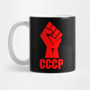 CCCP fist red Mug